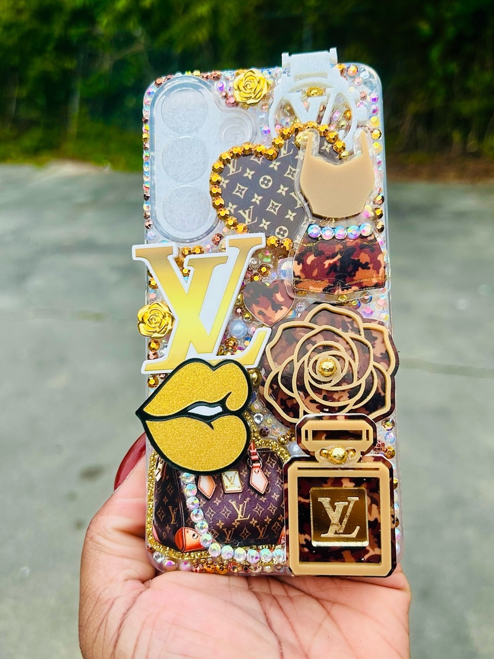 S26 PLUS🤎Bling Phone Case (Galaxy S26 Plus)